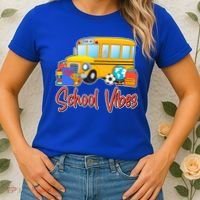 School Vibes Back to School Women's T-Shirt thumb 2