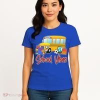 School Vibes Back to School Women's T-Shirt thumb 4