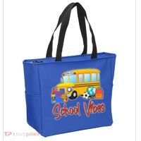 School Vibes Back to School Tote Bag thumb 2