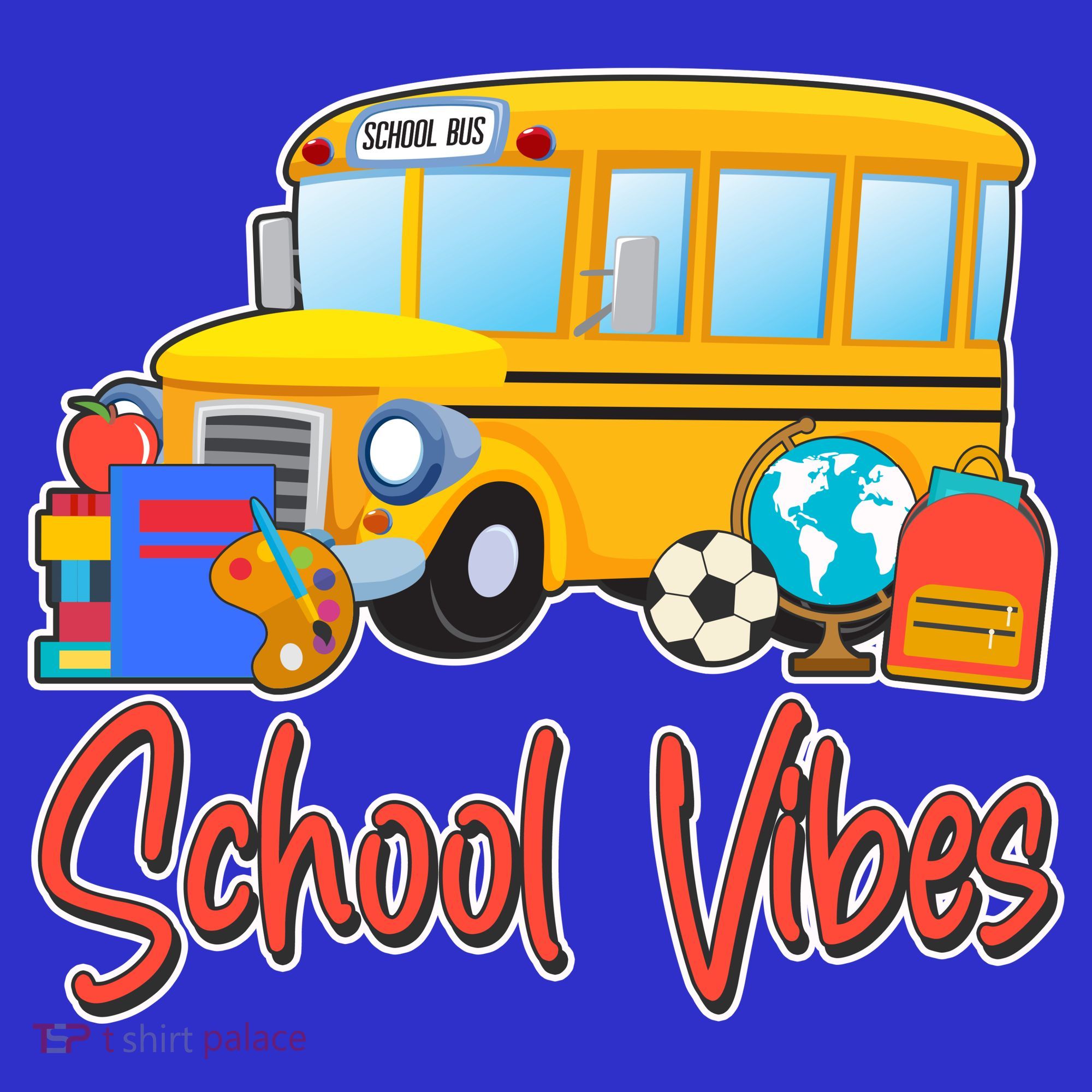 School Vibes Back to School Tote Bag