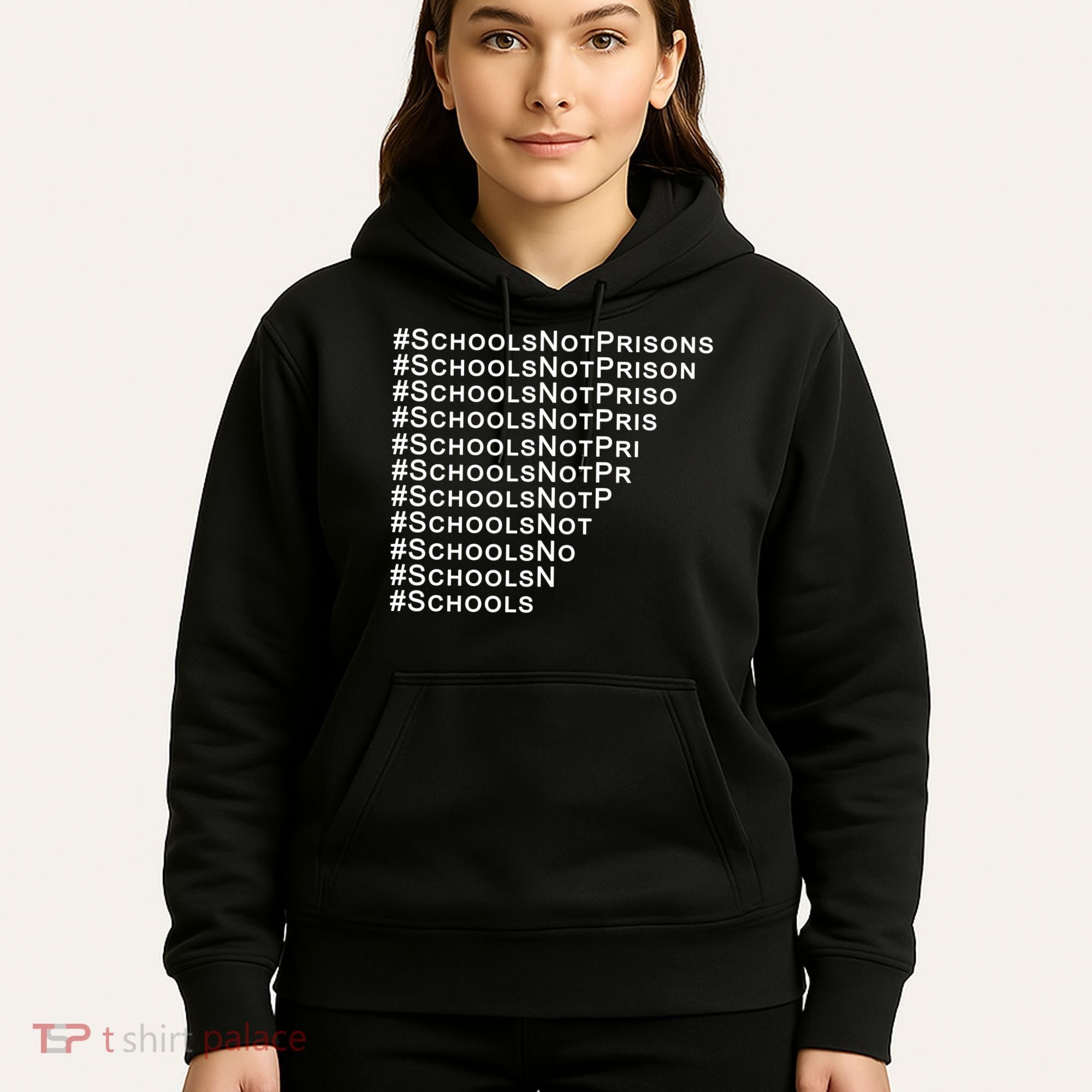 Schools Not Prisons Hoodie