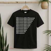 Schools Not Prisons T-Shirt thumb 2