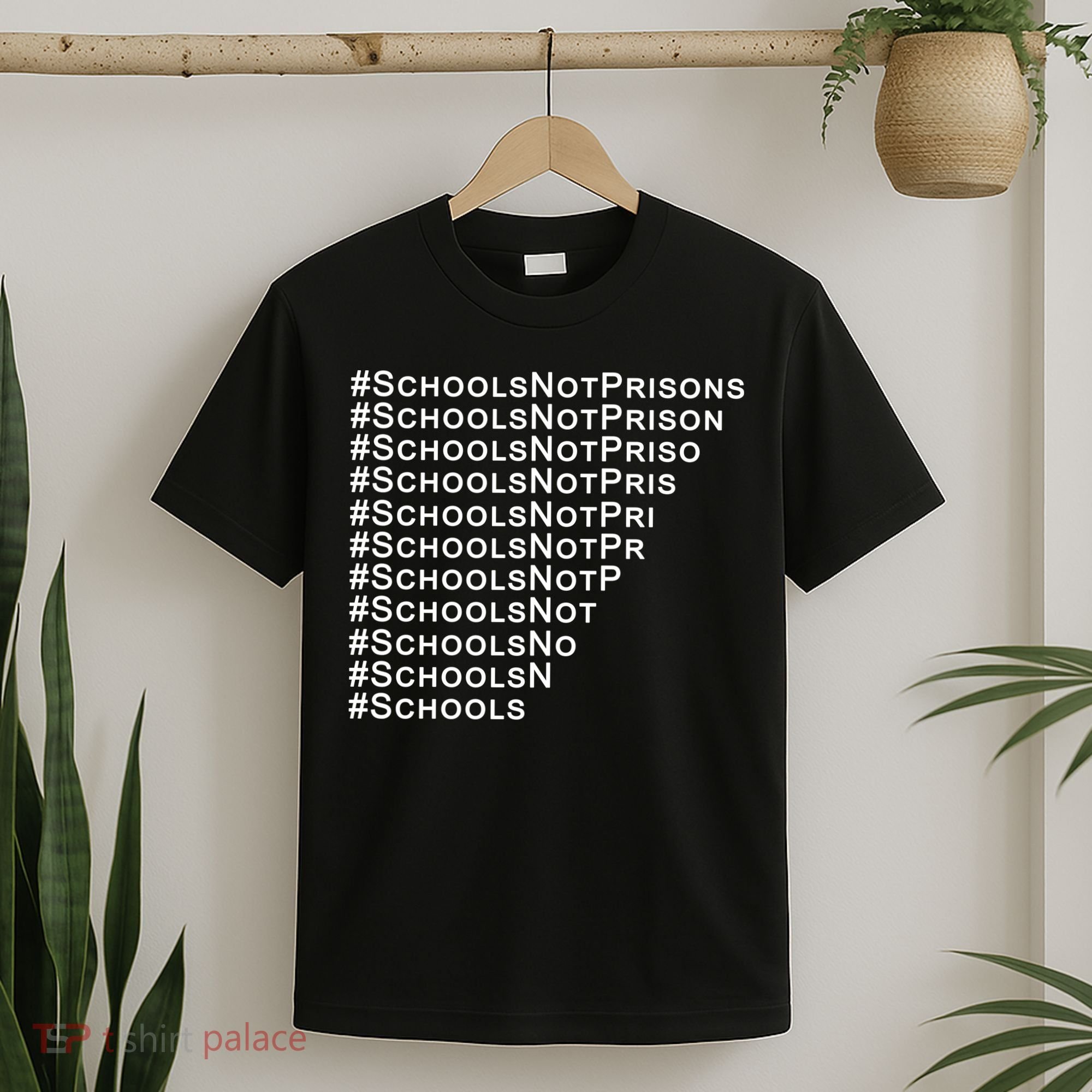 Schools Not Prisons T-Shirt