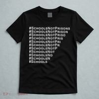 Schools Not Prisons T-Shirt thumb 5
