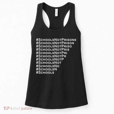 Schools Not Prisons Women's Tank Top