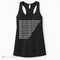 Schools Not Prisons Women's Tank Top thumb 0