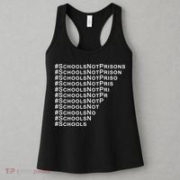 Schools Not Prisons Women's Tank Top thumb 3