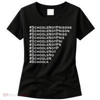 Schools Not Prisons Women's T-Shirt thumb 0