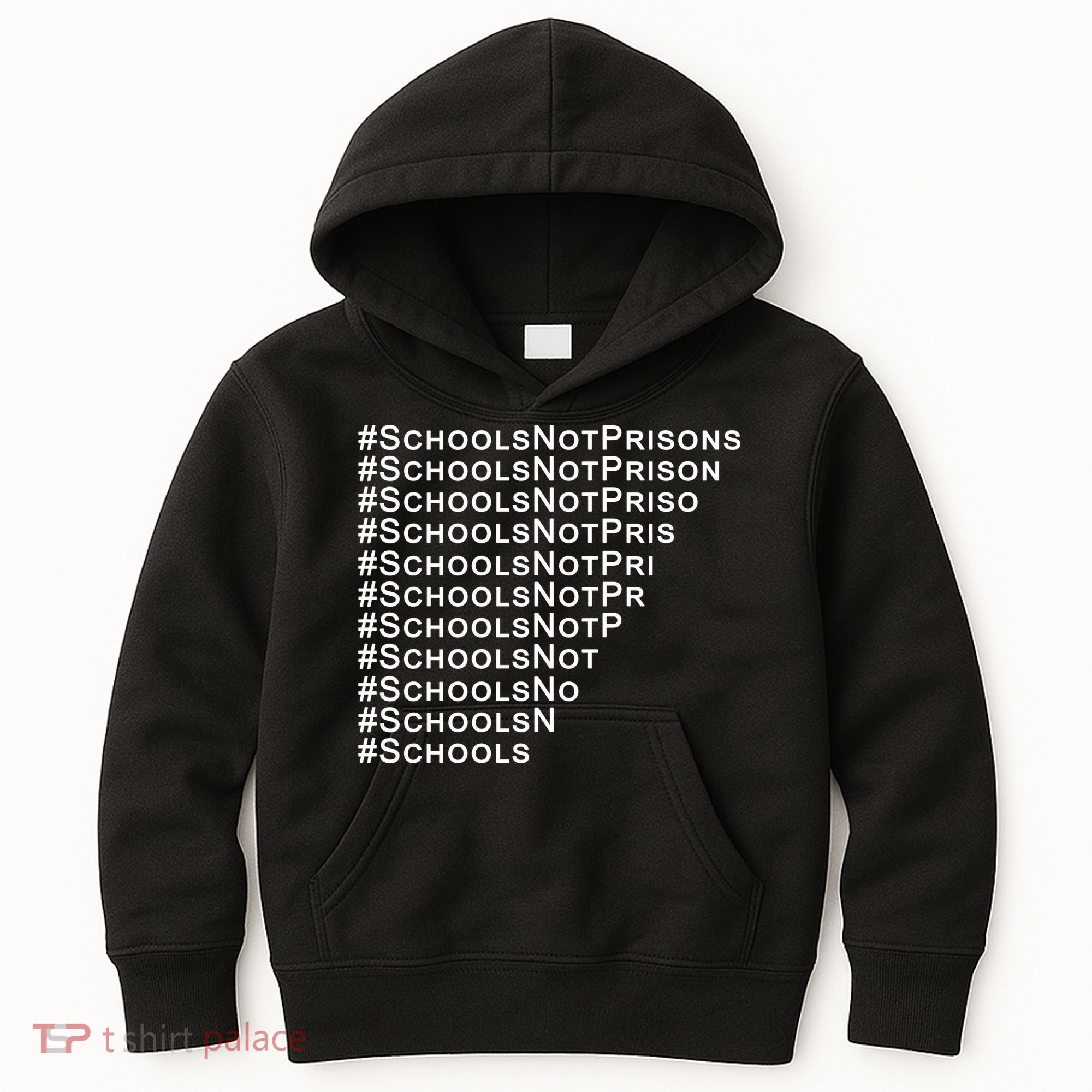 Schools Not Prisons Kids Hoodie
