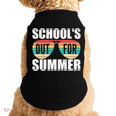 School's Out For Summer Shades Doggie Tank