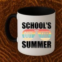 School's Out For Summer Shades Coffee Mug thumb 2