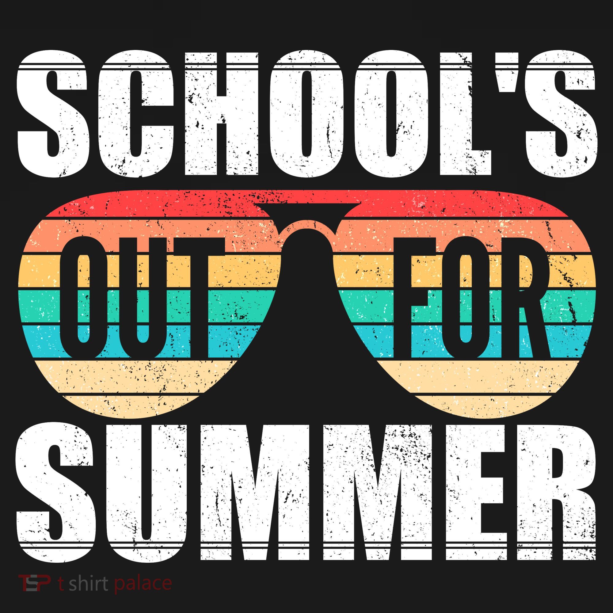 School's Out For Summer Shades Pajama Set