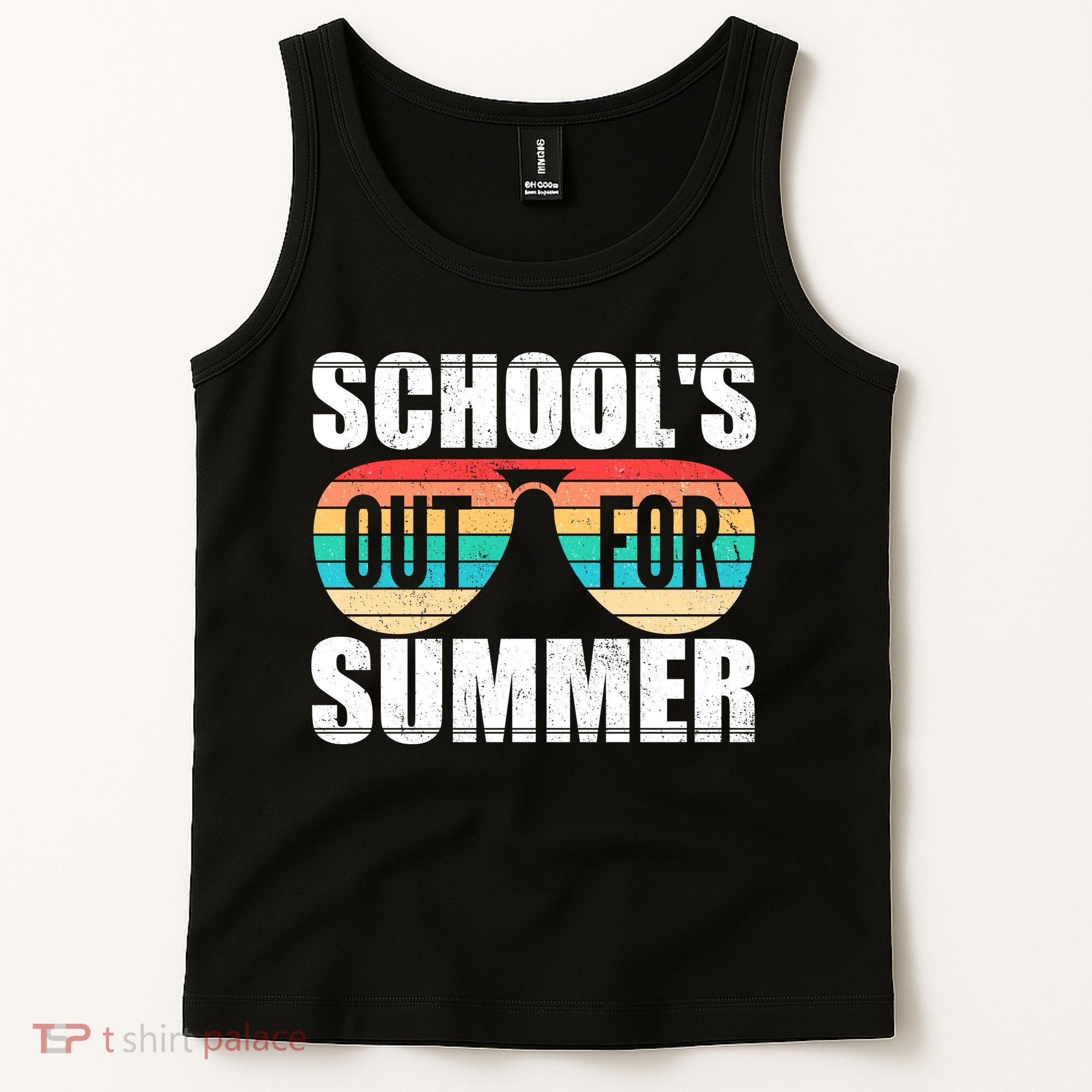 School's Out For Summer Shades Tank Top