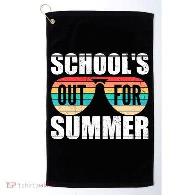 School's Out For Summer Shades Golf Towel