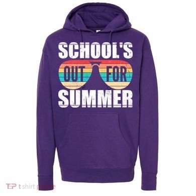 School's Out For Summer Shades Hoodie