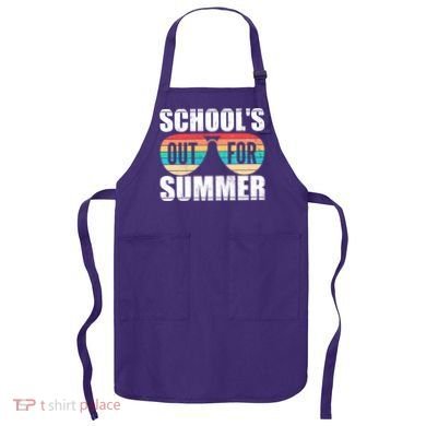 School's Out For Summer Shades Apron