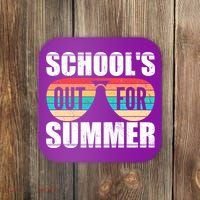 School's Out For Summer Shades Coaster thumb 0