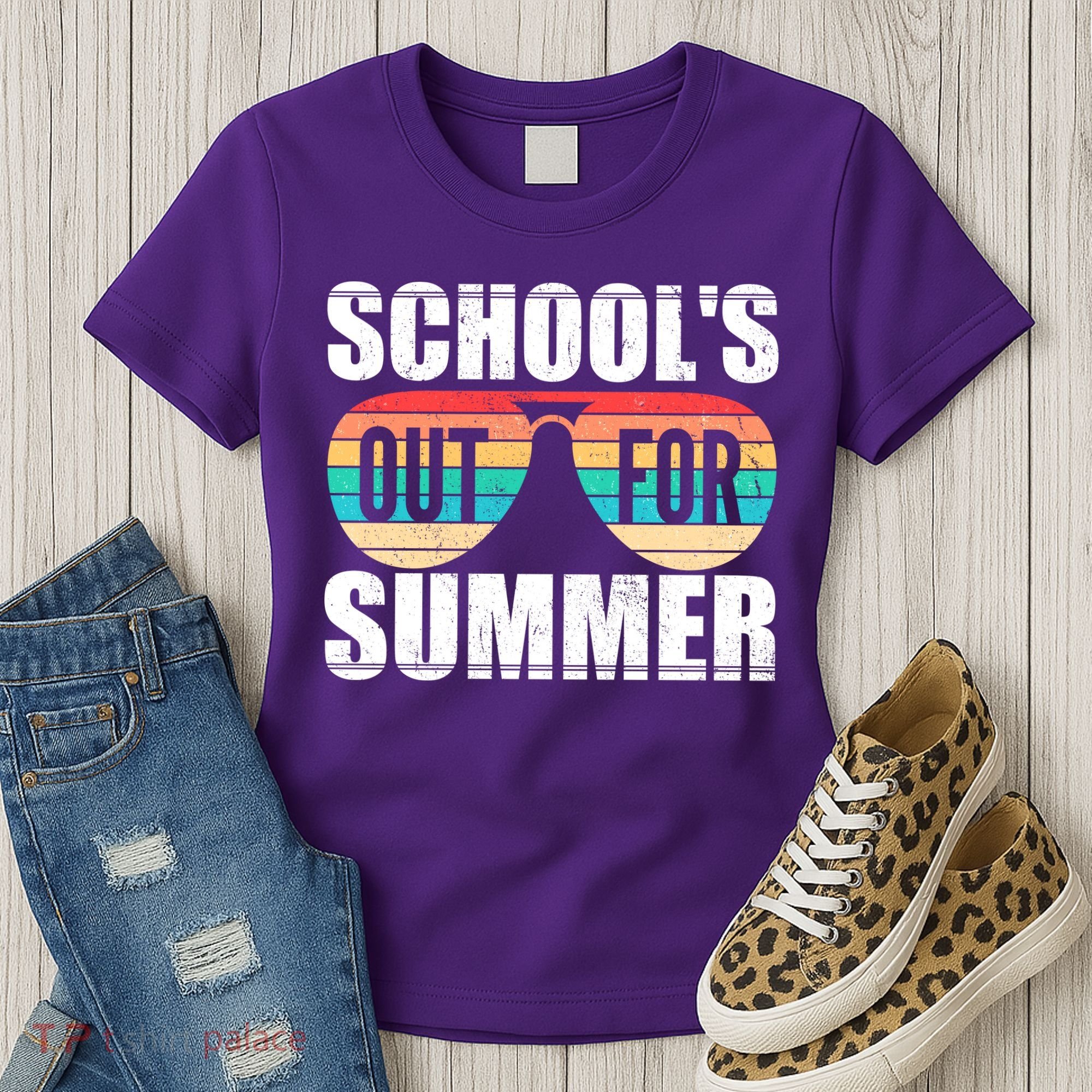 School's Out For Summer Shades Women's T-Shirt