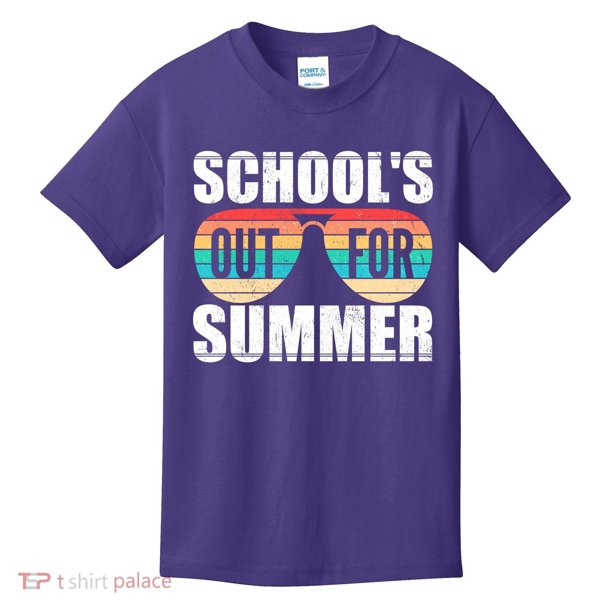 School's Out For Summer Shades Kids T-Shirt