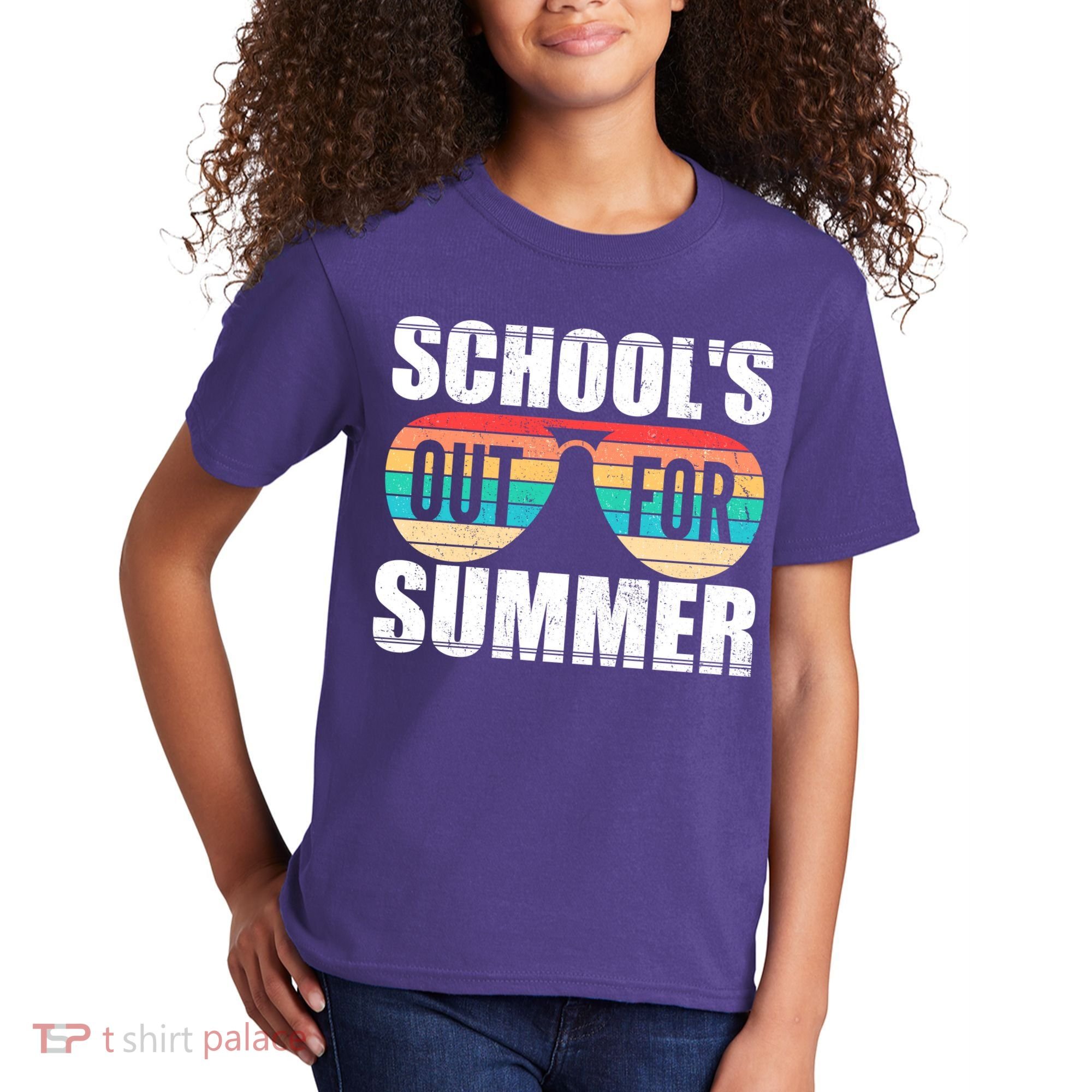 School's Out For Summer Shades Kids T-Shirt