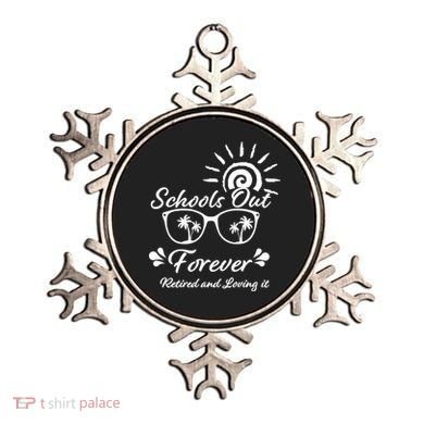 Schools Out Forever Retired & Loving It Ornament