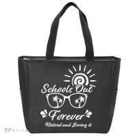 Schools Out Forever Retired & Loving It Tote Bag thumb 0