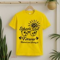 Schools Out Forever Retired & Loving It T-Shirt thumb 2