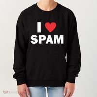 Spam Collection I Love Spam Gift Black Small Women's Sweatshirt thumb 0