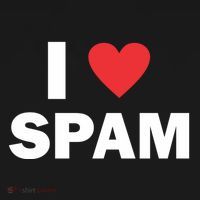 Spam Collection I Love Spam Gift Black Small Pajama Set thumb 2