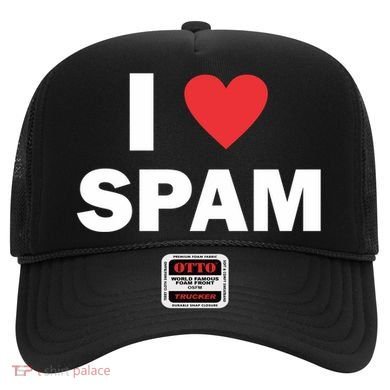 Spam Collection I Love Spam Gift Black Small Hat