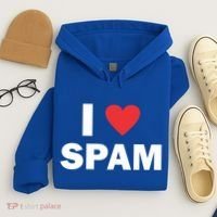 Spam Collection I Love Spam Gift Black Small Hoodie thumb 4