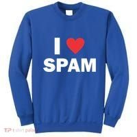 Spam Collection I Love Spam Gift Black Small Sweatshirt thumb 0