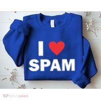 Spam Collection I Love Spam Gift Black Small Sweatshirt thumb 2