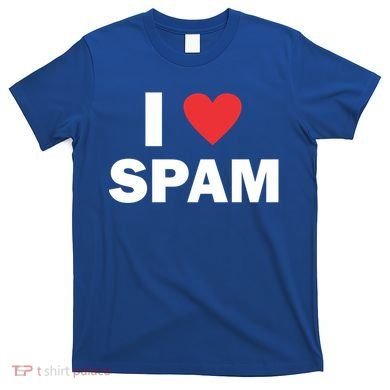 Spam Collection I Love Spam Gift Black Small T-Shirt