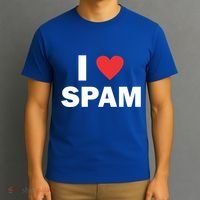 Spam Collection I Love Spam Gift Black Small T-Shirt thumb 3