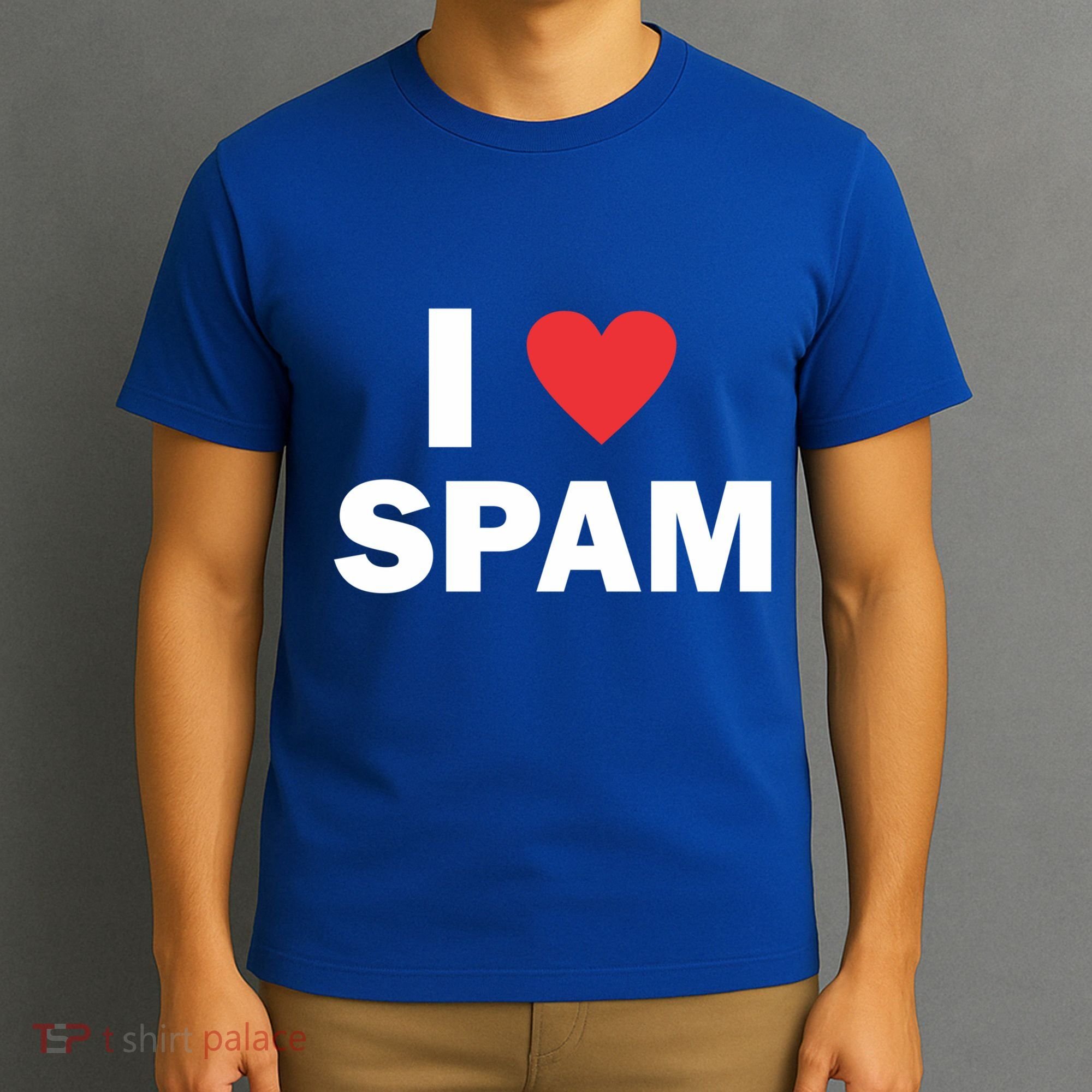Spam Collection I Love Spam Gift Black Small T-Shirt