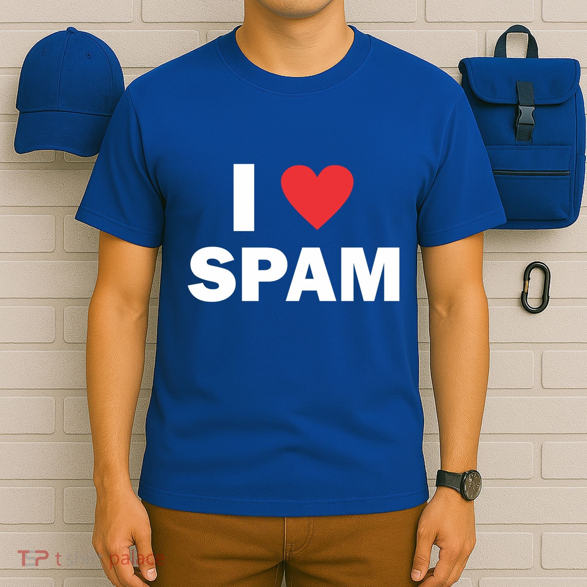 Spam Collection I Love Spam Gift Black Small T-Shirt