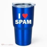Spam Collection I Love Spam Gift Black Small Tumbler thumb 0
