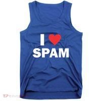 Spam Collection I Love Spam Gift Black Small Tank Top thumb 0