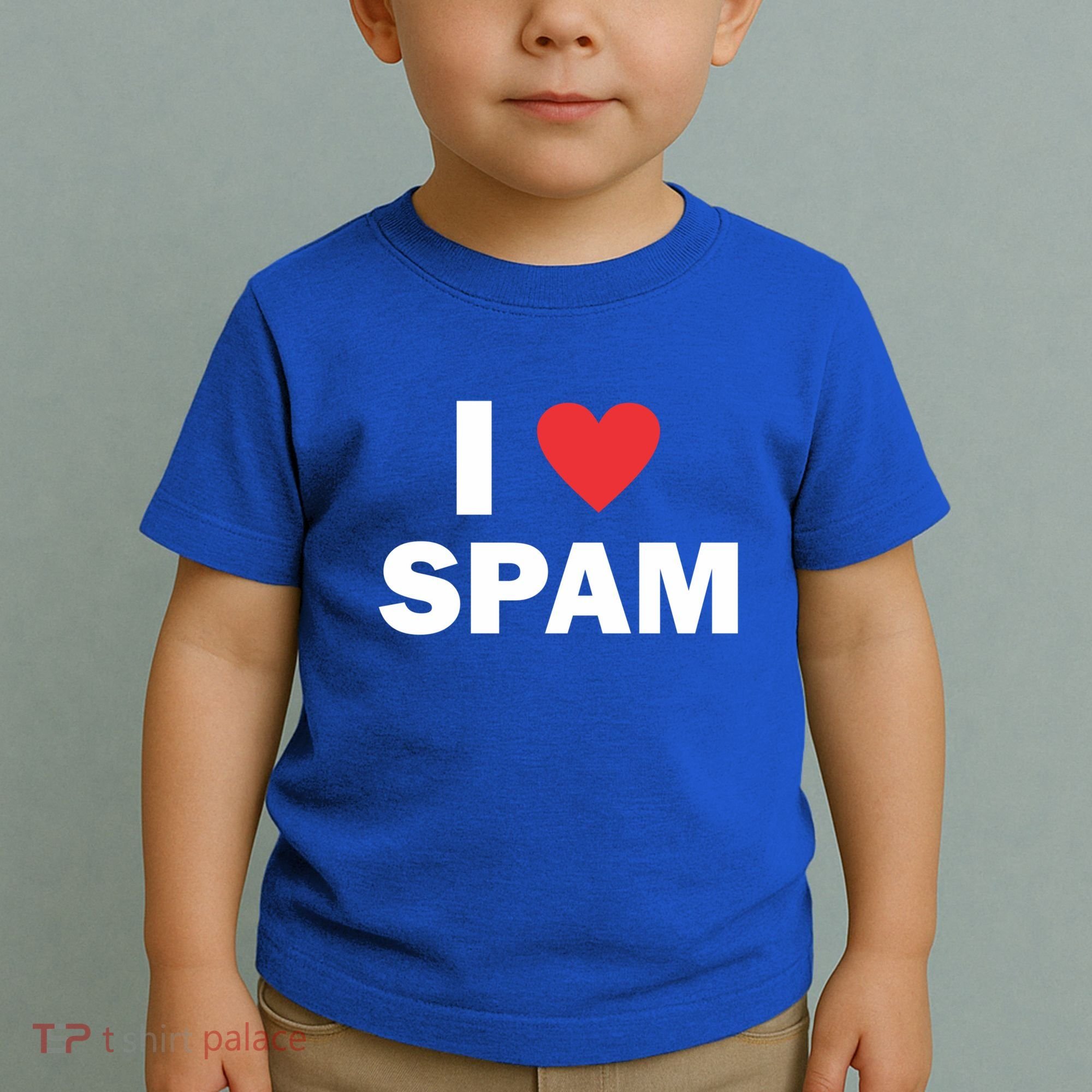 Spam Collection I Love Spam Gift Black Small Toddler T-Shirt