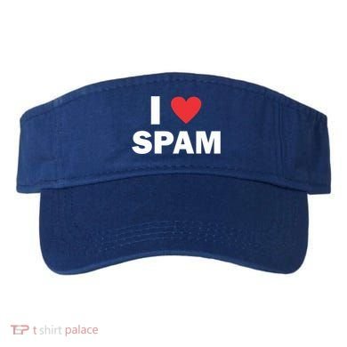 Spam Collection I Love Spam Gift Black Small Visor