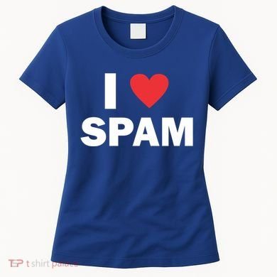 Spam Collection I Love Spam Gift Black Small Women's T-Shirt
