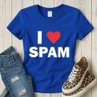 Spam Collection I Love Spam Gift Black Small Women's T-Shirt thumb 3