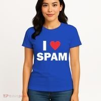 Spam Collection I Love Spam Gift Black Small Women's T-Shirt thumb 4