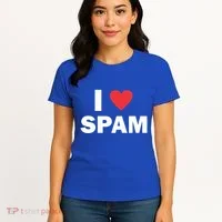 Spam Collection I Love Spam Gift Black Small Women's T-Shirt thumb 4