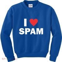 Spam Collection I Love Spam Gift Black Small Kids Sweatshirt thumb 0