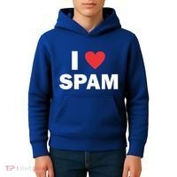 Spam Collection I Love Spam Gift Black Small Kids Hoodie thumb 4