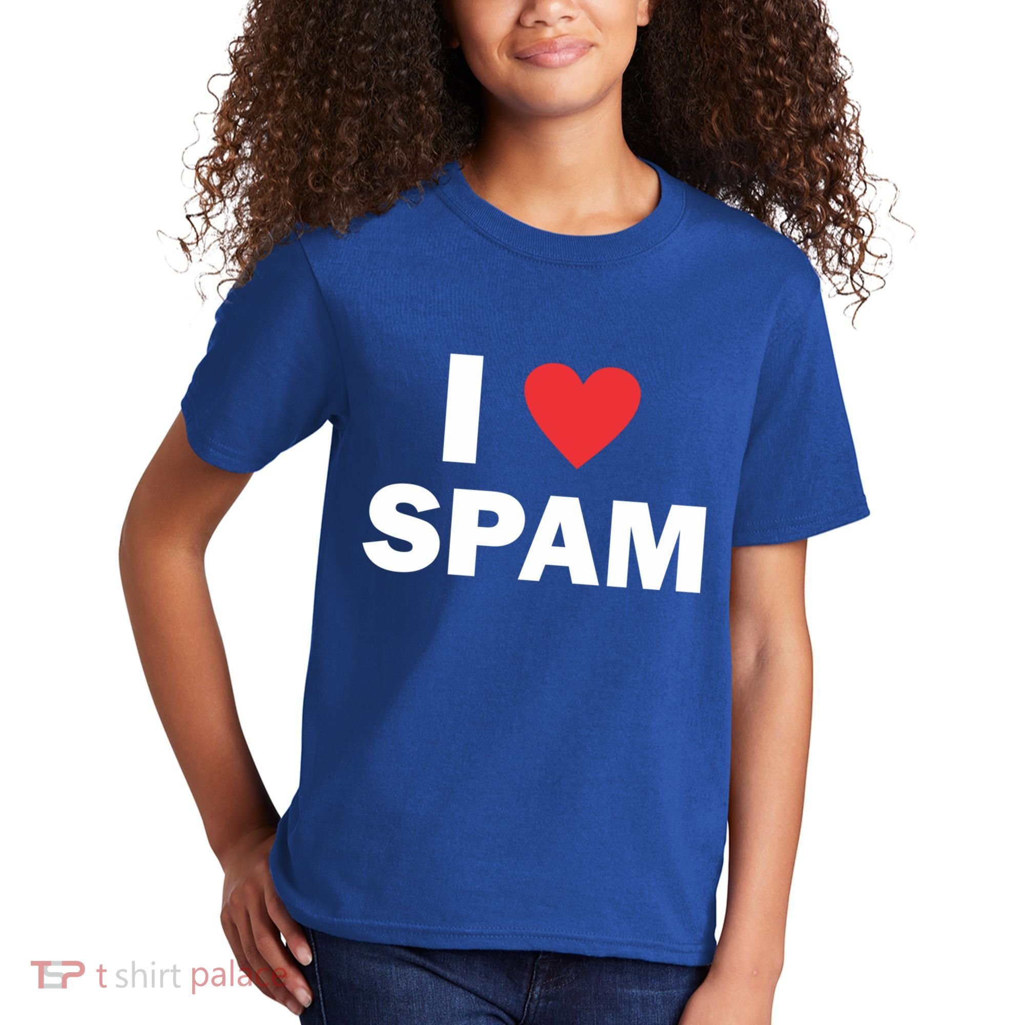 Spam Collection I Love Spam Gift Black Small Kids T-Shirt