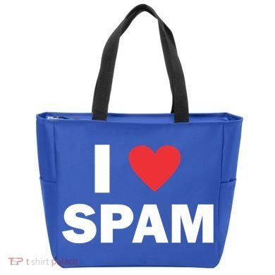 Spam Collection I Love Spam Gift Black Small Tote Bag