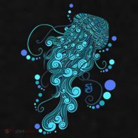 String Cheese Incident Jelly Fish Ladies PosiCharge Tri-Blend Wicking Tank thumb 2